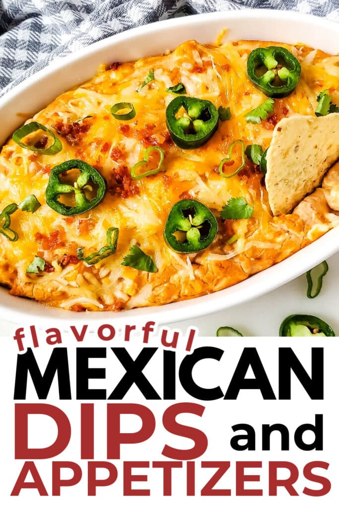 Mexican-Inspired Dips and Appetizers-Hot Cheesy Bacon Bean Dip