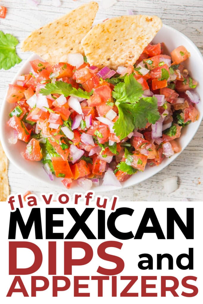 Mexican-Inspired Dips and Appetizers-Pico De Gallo