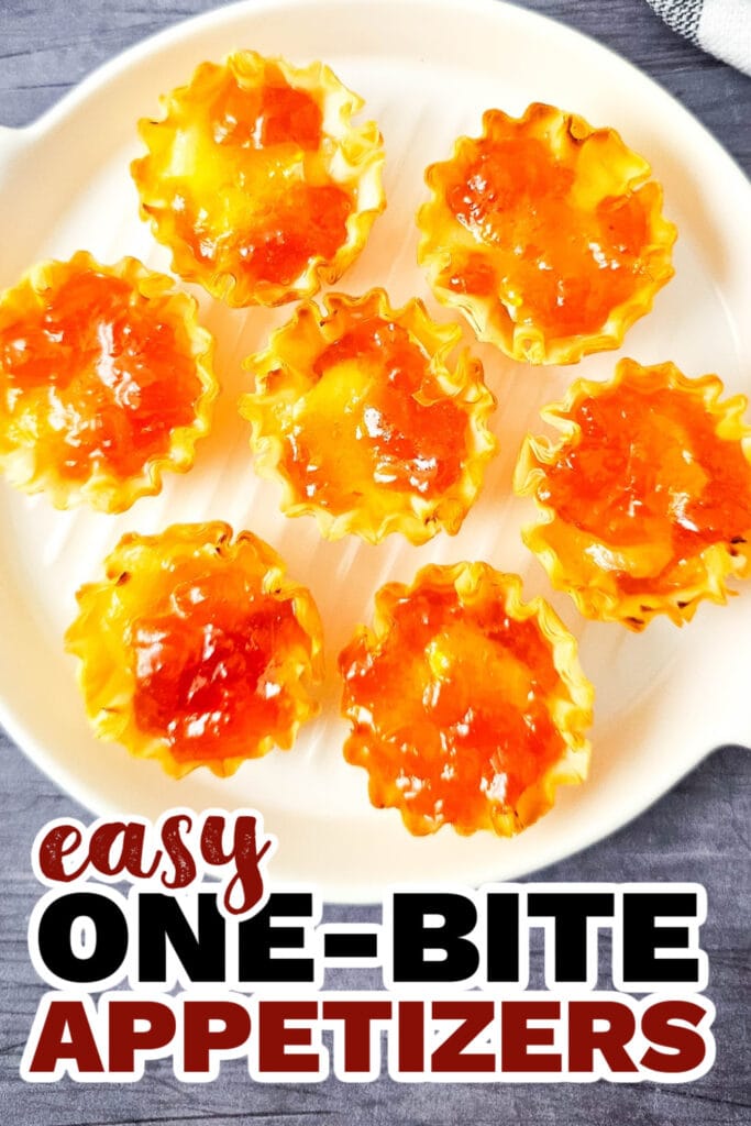 One Bite Appetizers- Brie Phyllo Tarts