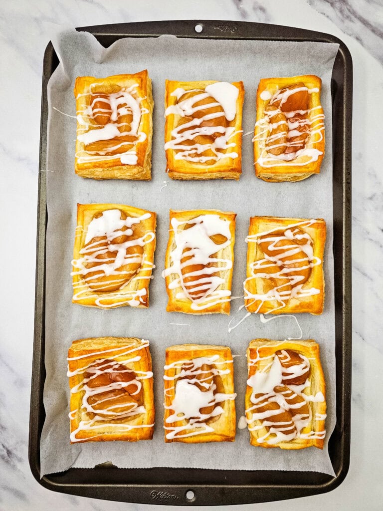 Apple Danish Process Photo