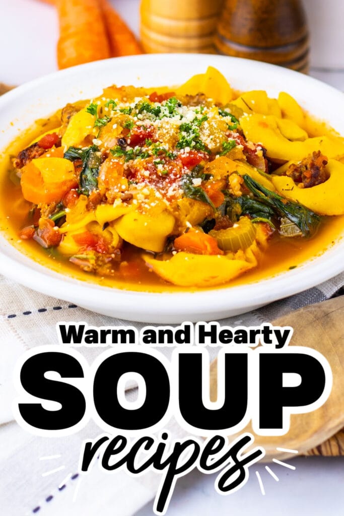 Soup Recipes - Autumn Tortellini Soup