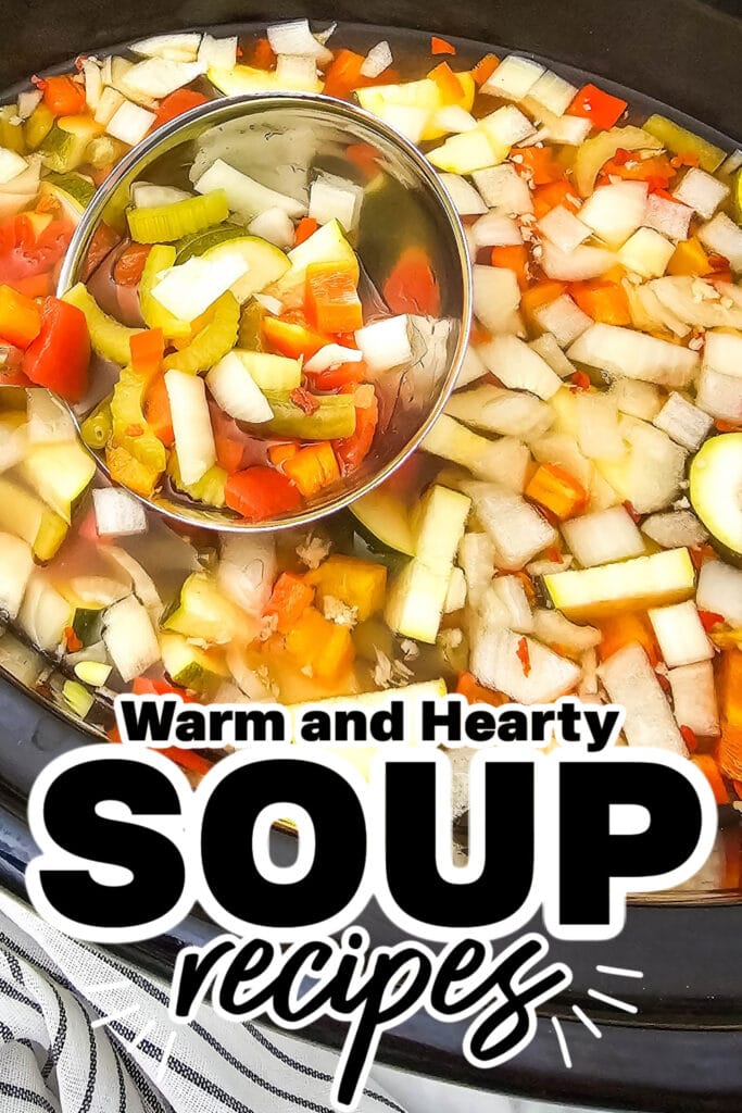 Soup Recipes - Crockpot Vegetable Soup