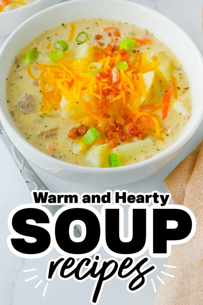 Soup Recipes - One-Pot Cheeseburger Soup