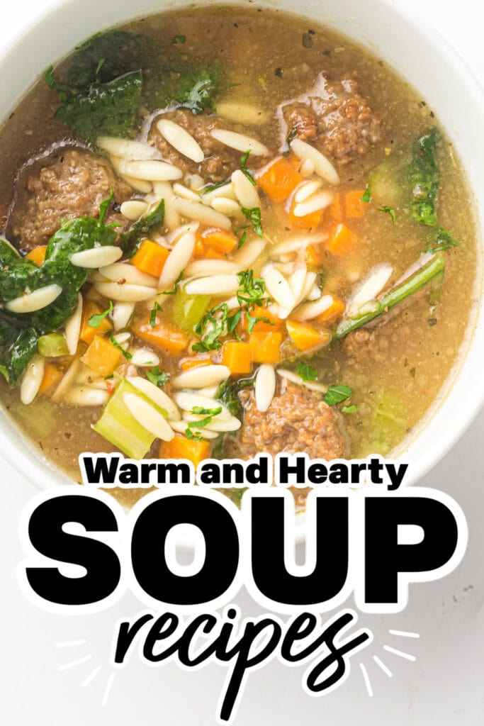 Soup Recipes - Slow Cooker Italian Wedding Soup