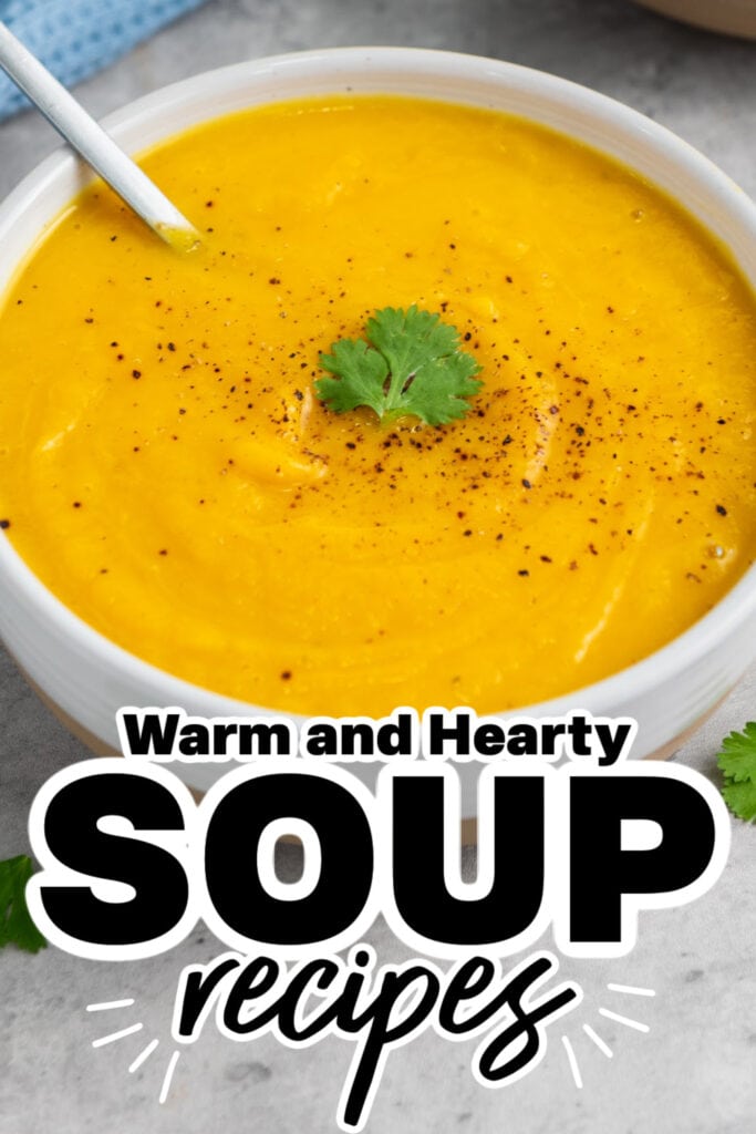 Soup Recipes - Slow Cooker Vegan Butternut Squash Soup