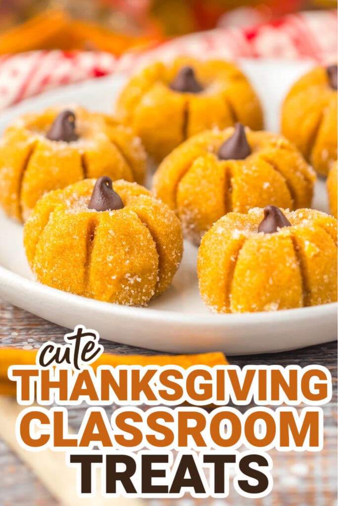 Thanksgiving Classroom Treats-Pumpkin Fudge Truffles