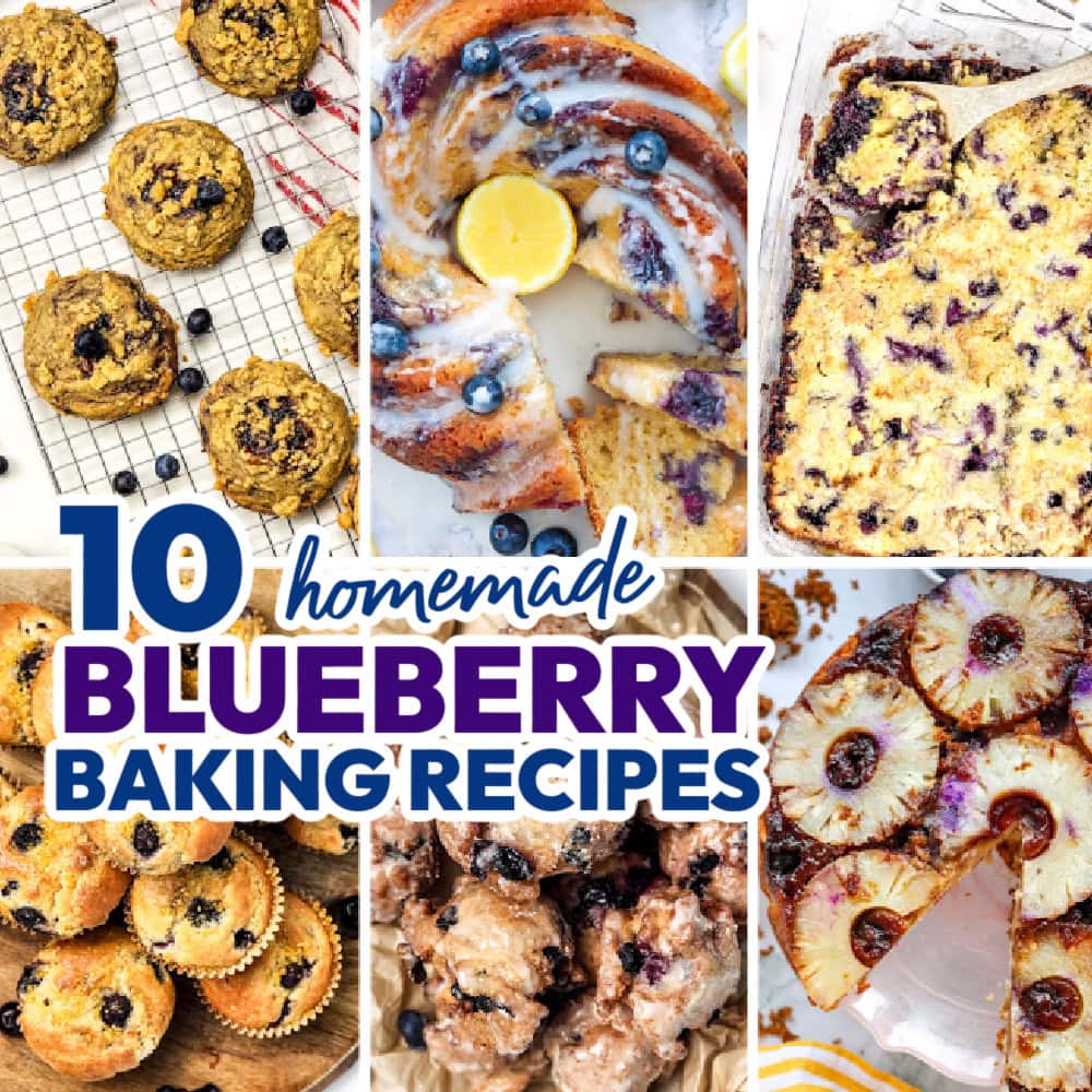 Homemade Blueberry Baking Recipes