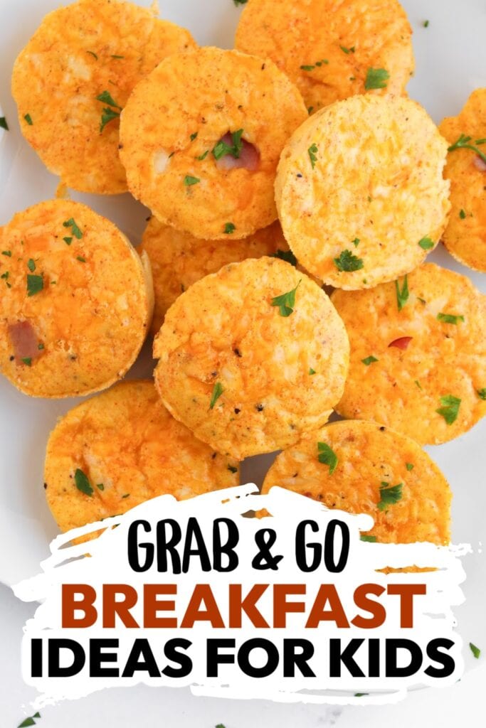 breakfast ideas for kids - ham and egg bites