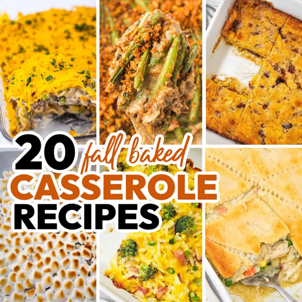 casserole recipes featured image