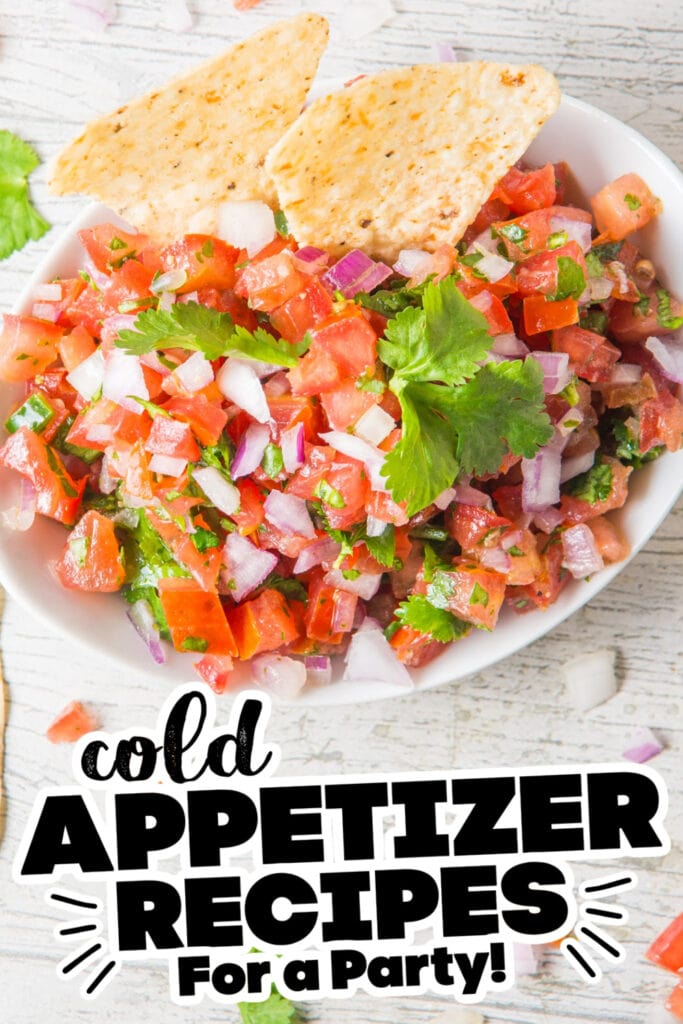 cold appetizer - Fresh & Zesty Pico de Gallo Recipe