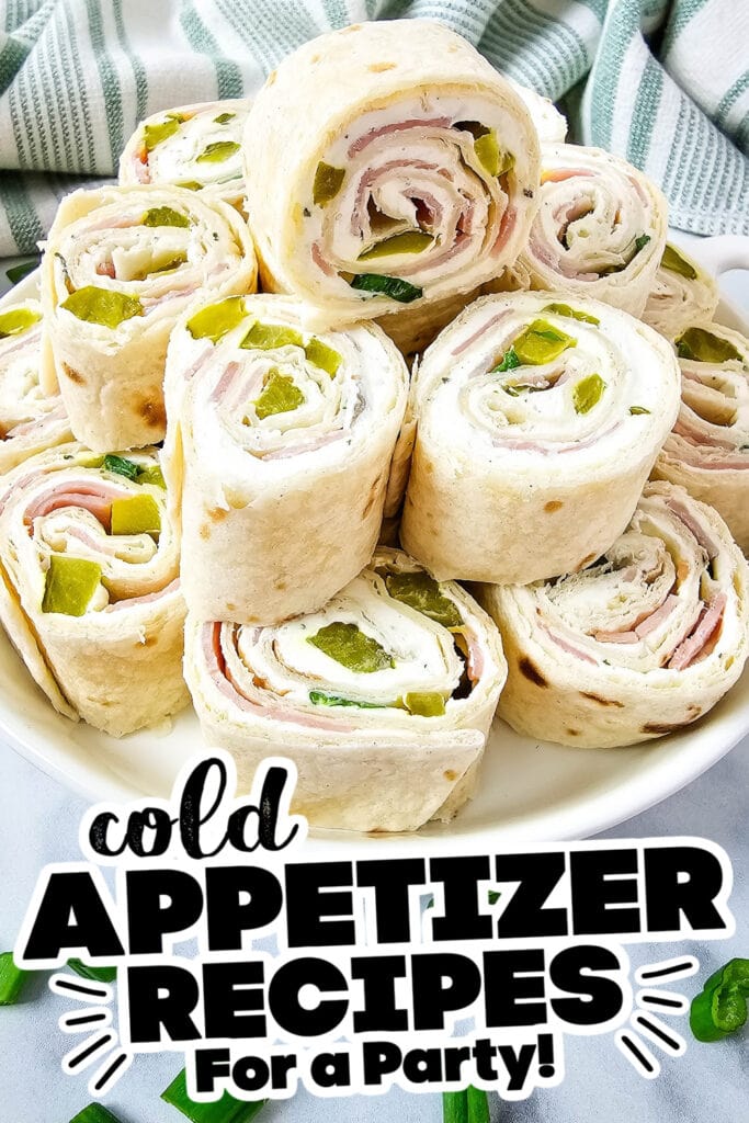 cold appetizer - Tangy & Creamy Pickle Dip Pinwheels