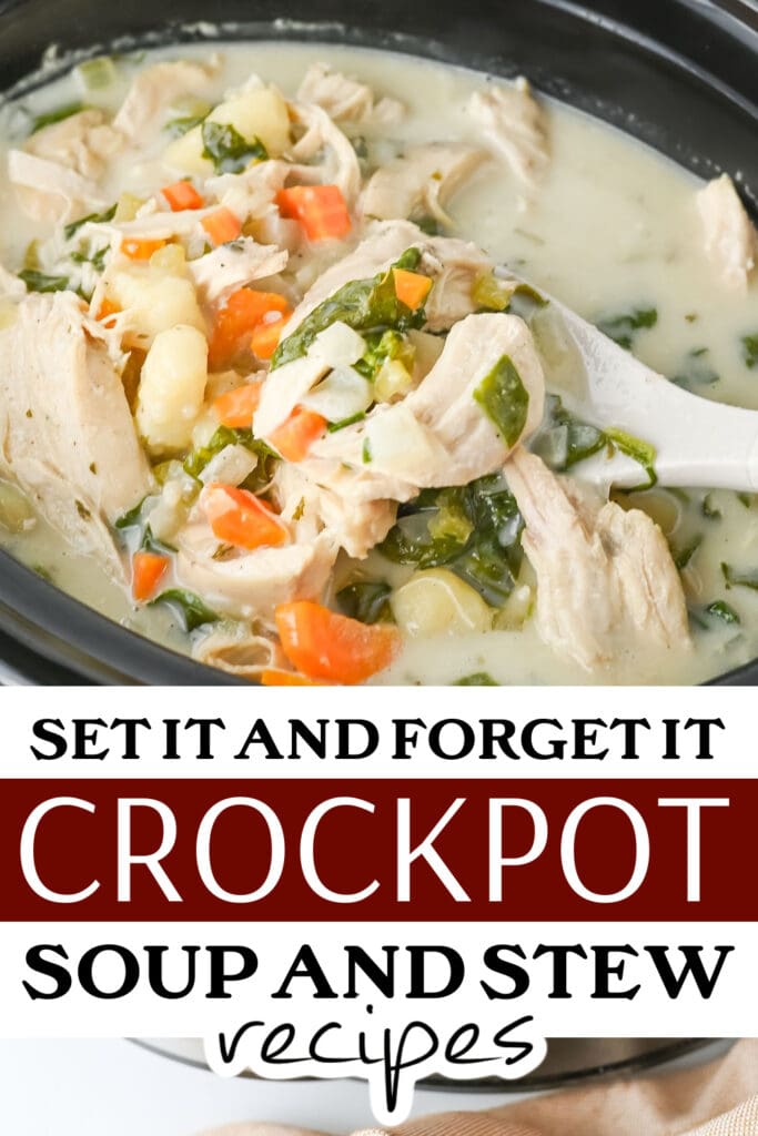 crockpot soup - Crockpot Chicken Gnocchi Soup
