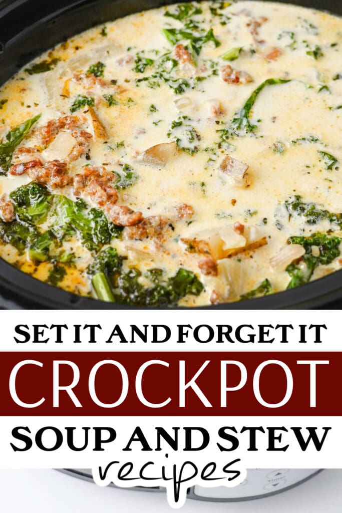 crockpot soup - Crockpot Zuppa Toscana