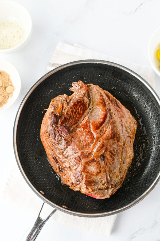 Crock Pot Mississippi Pot Roast Process Photo