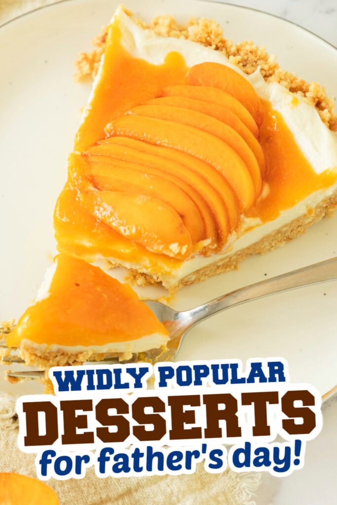 desserts for father's day - Fresh Apricot Cheesecake Tart