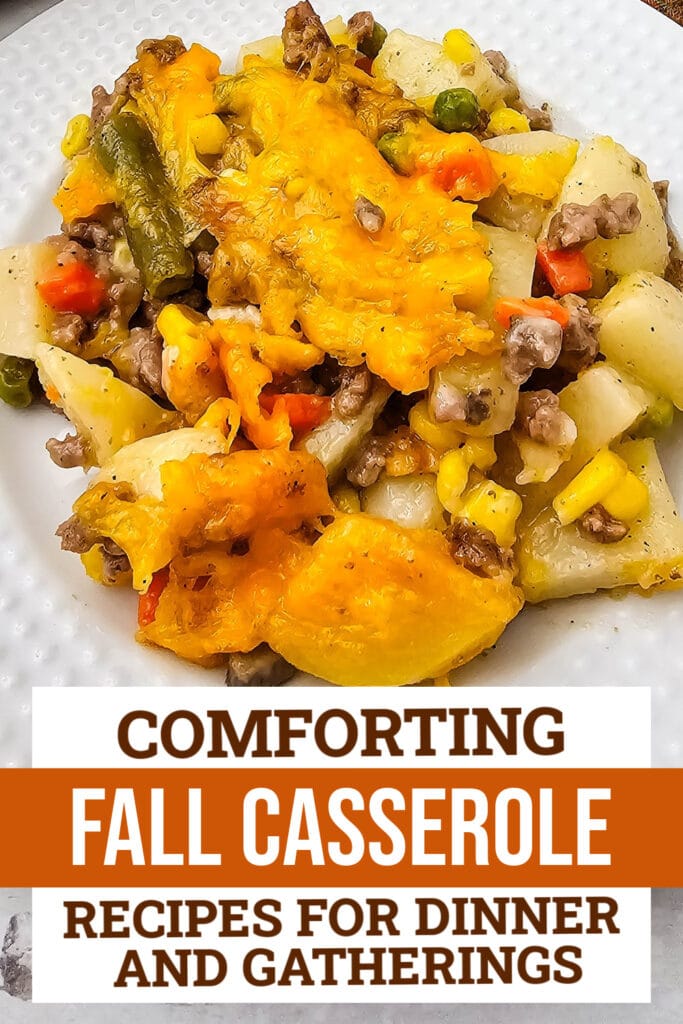 fall casserole recipes - Creamy Hobo Casserole