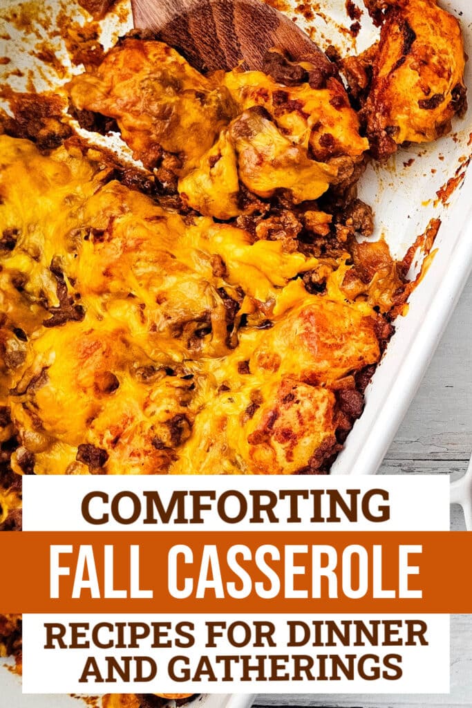 fall casserole recipes - Sloppy Joe Biscuit Casserole