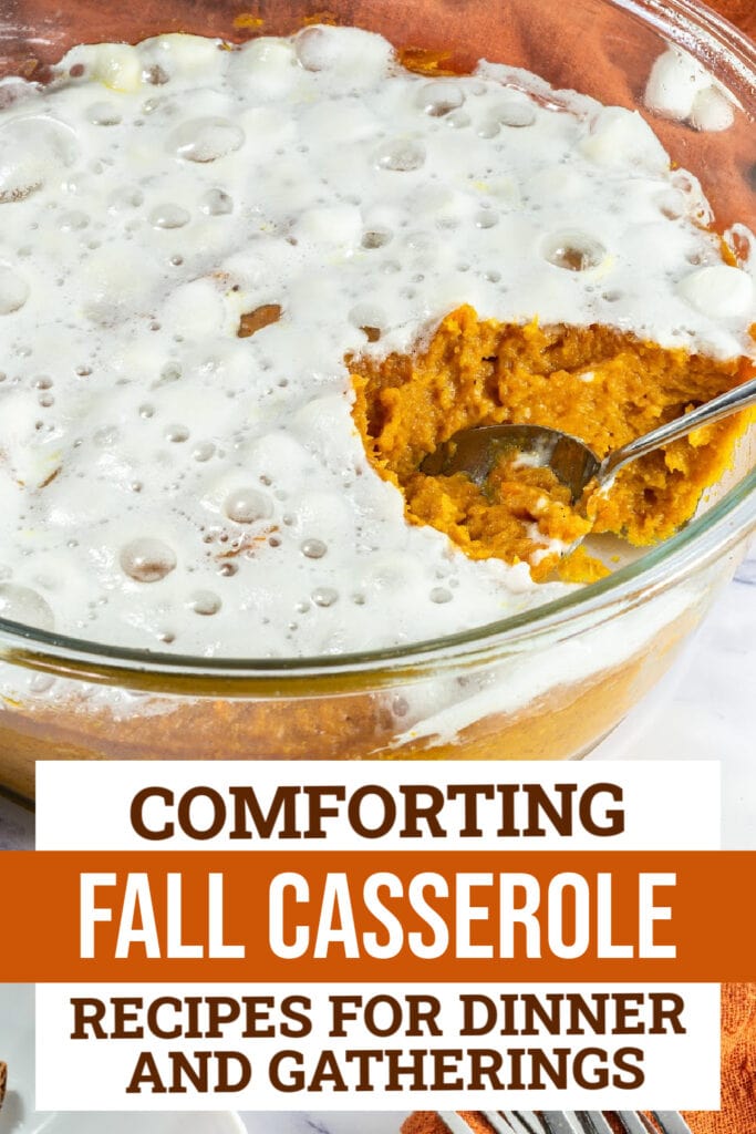 fall casserole recipes - Sweet Potato Casserole Side Dish