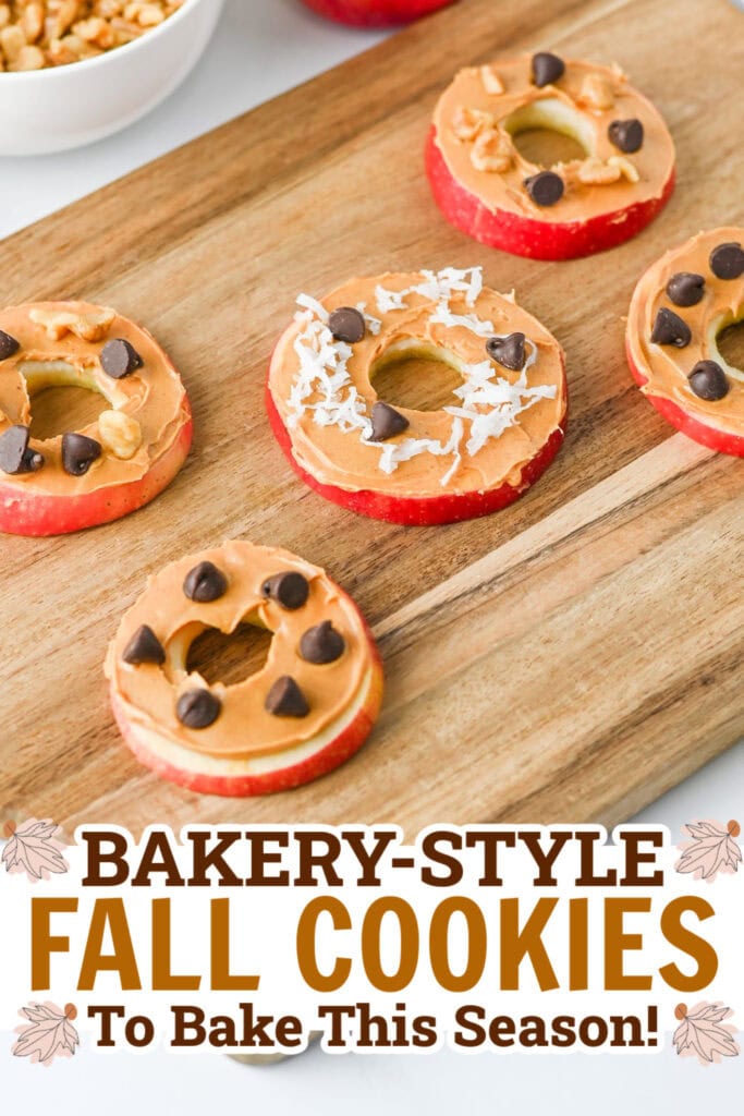 fall cookies - Apple Slice Cookies