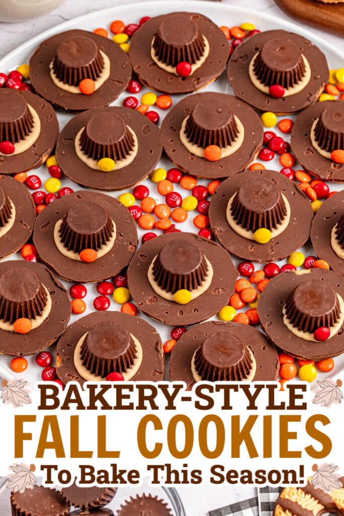 fall cookies - Thanksgiving Pilgrim Hat Cookies
