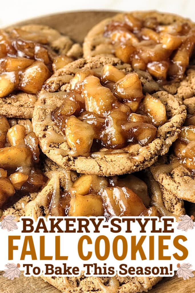 fall cookies - apple pie cookies