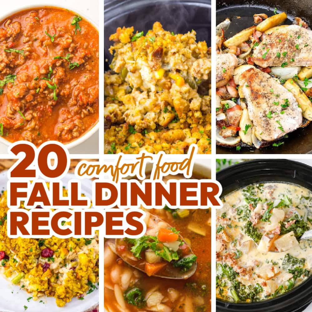 20 Cozy Fall Dinner Recipes