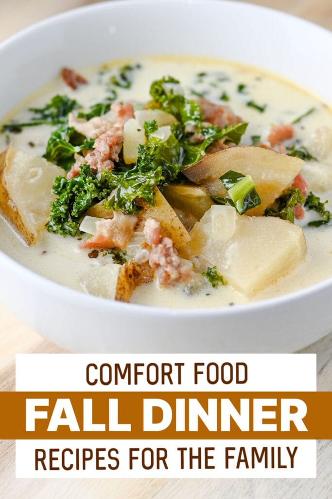 fall dinners - Crockpot Zuppa Toscana