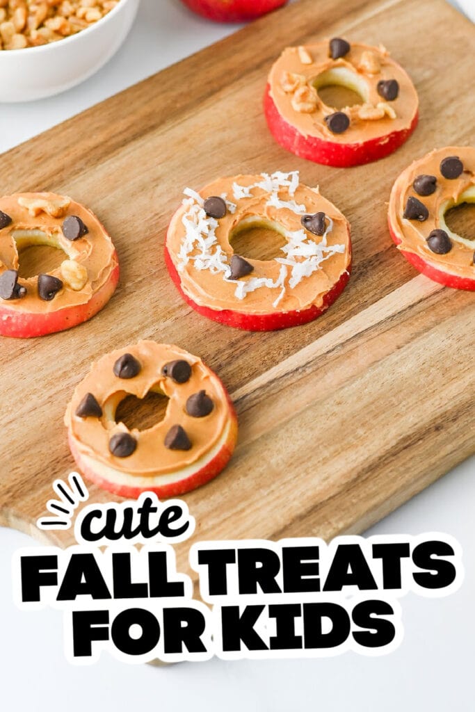fall treats for kids - Apple Slice Cookies