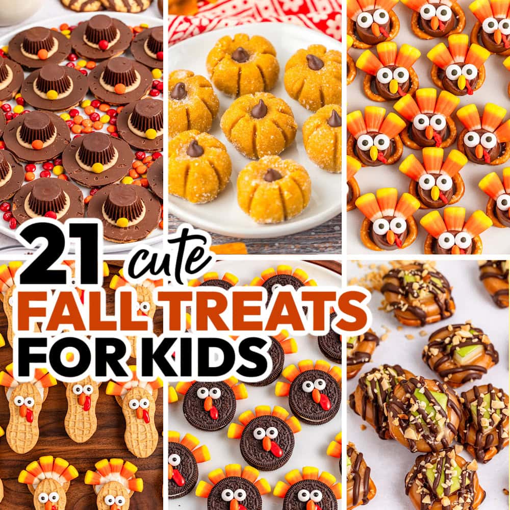 21 Cute Fall Treats for Kids