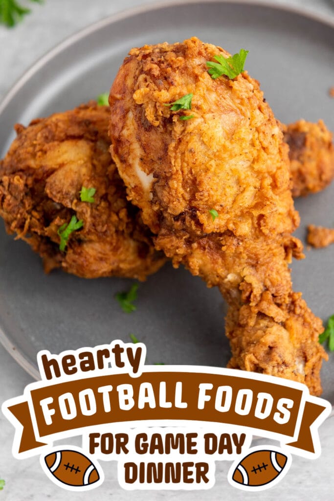 football food ideas -Buttermilk Fried Chicken