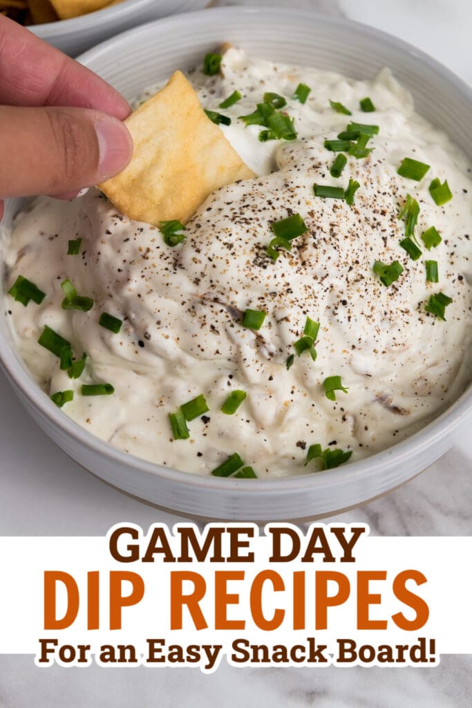 game day dips - Caramelized Onion Dip