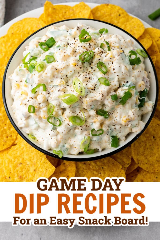 game day dips - Creamy Corn Dip