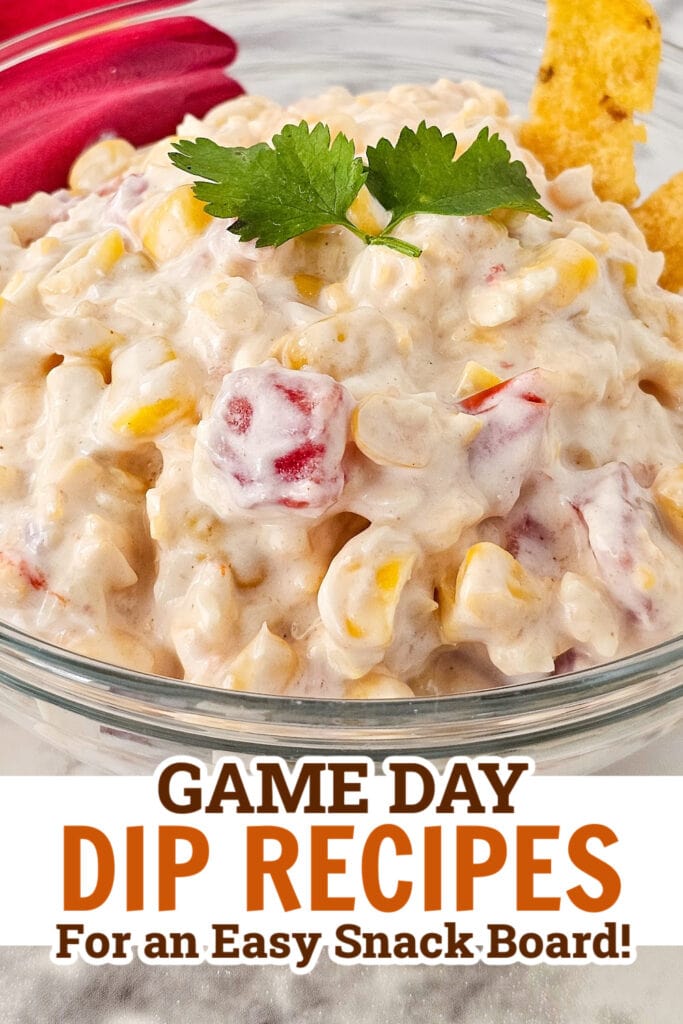 game day dips - Fiesta Corn Dip