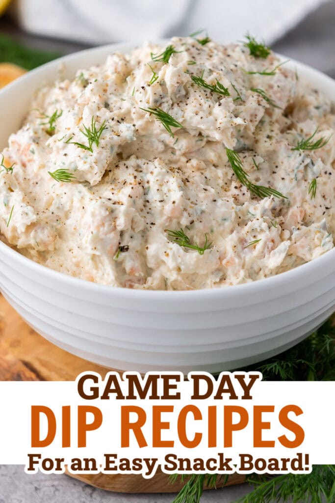 game day dips - Smoked Salmon Dip