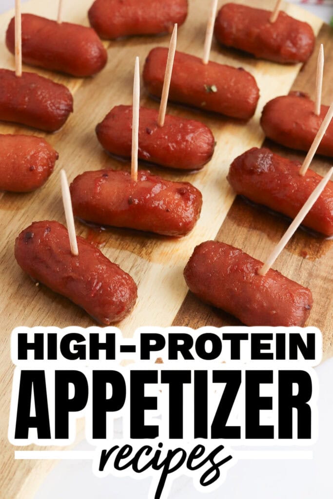 high protein appetizers - high protein appetizers - Crockpot Cranberry Cocktail Sausages