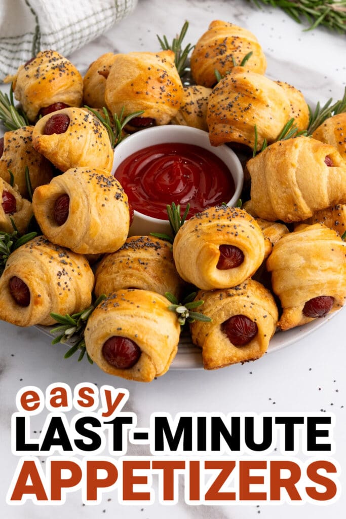 last-minute appetizers-Mini Piggies in a Blanket