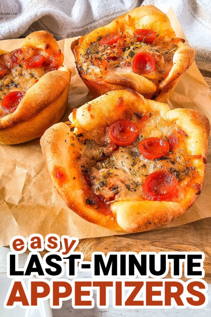 last-minute appetizers-Pepperoni Pizza Puffs