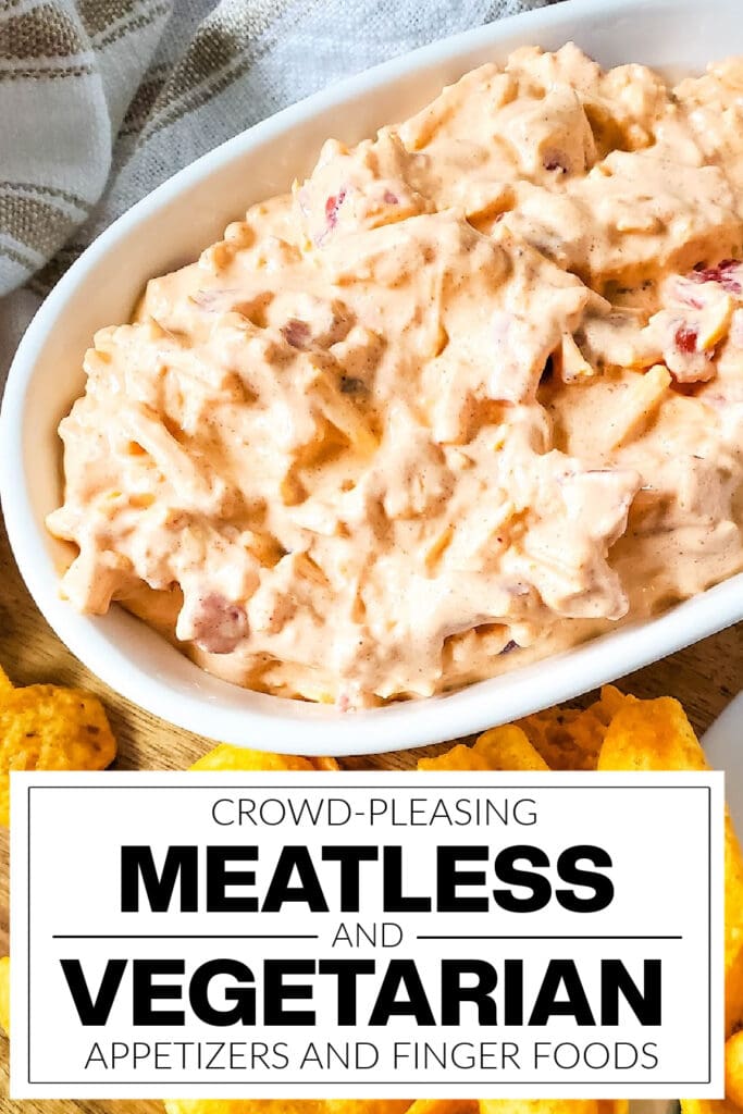 meatless and vegetarian appetizers - Viral Tiktok Rotel Boat Dip