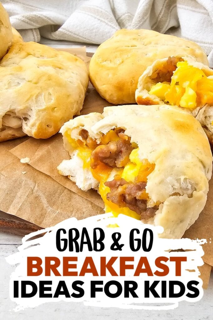 school day breakfast - sausage and egg bombs