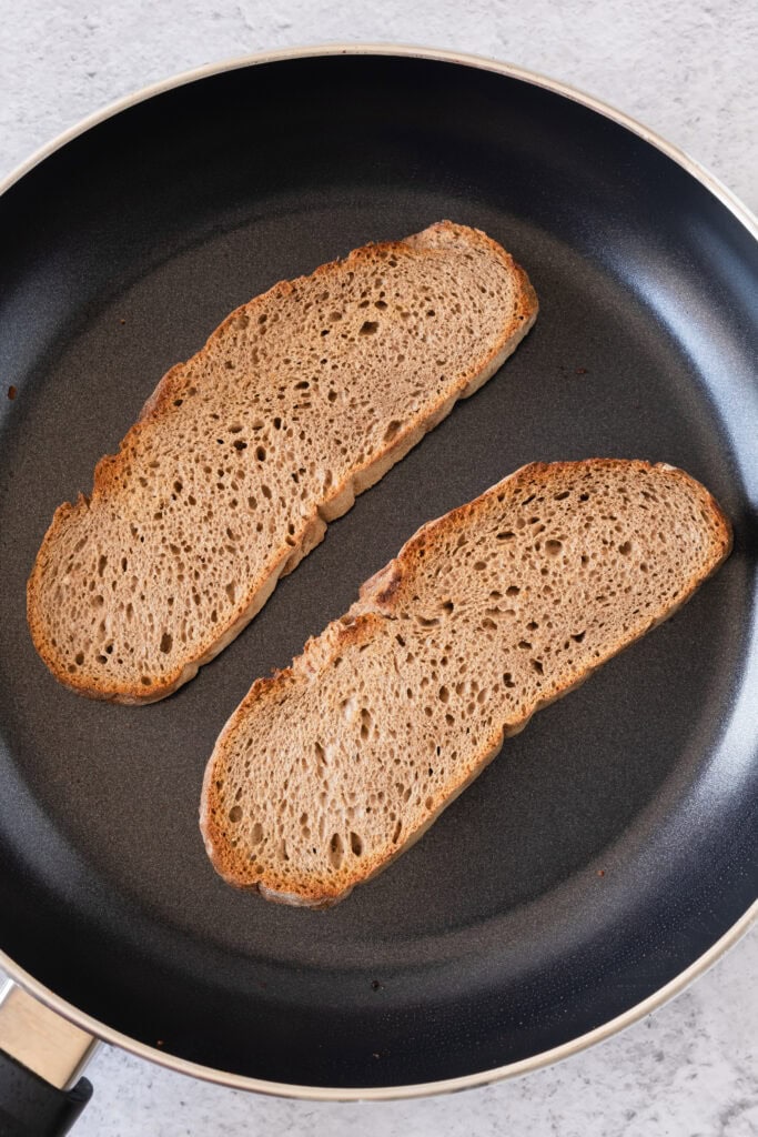 Shrimp Toast Process Photo