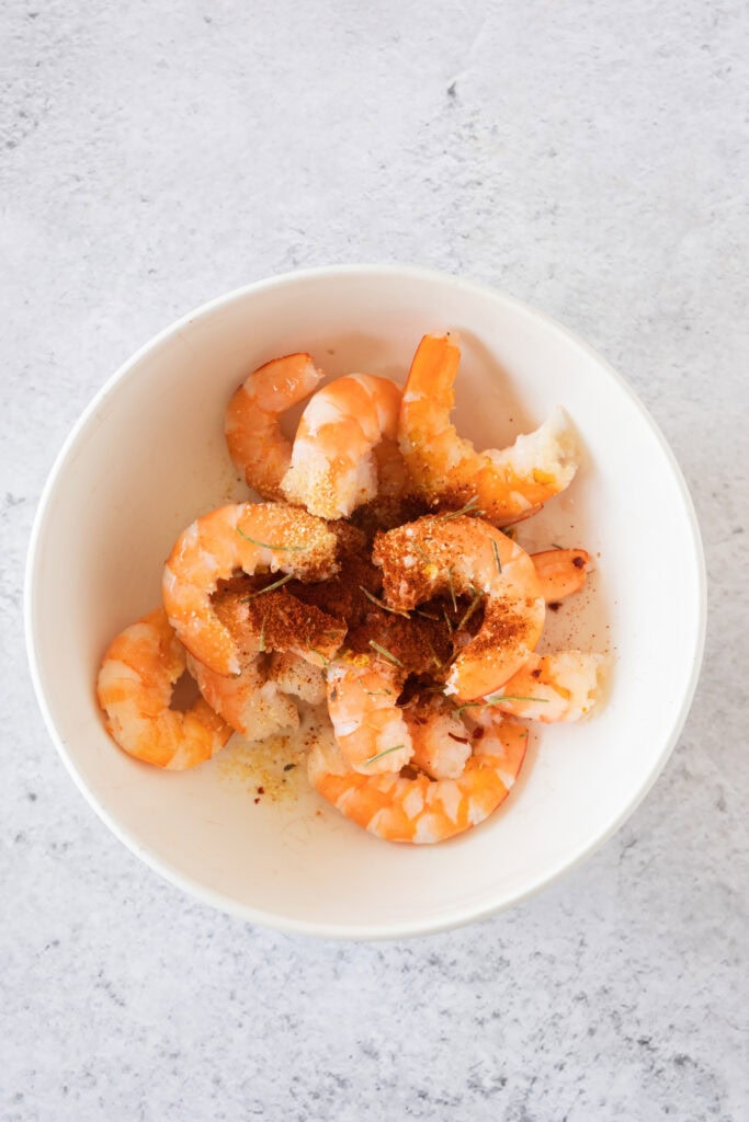 Shrimp Toast Process Photo