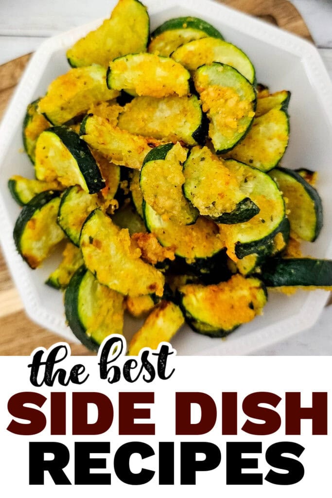 side dish recipes - Air Fried Zucchini Bites