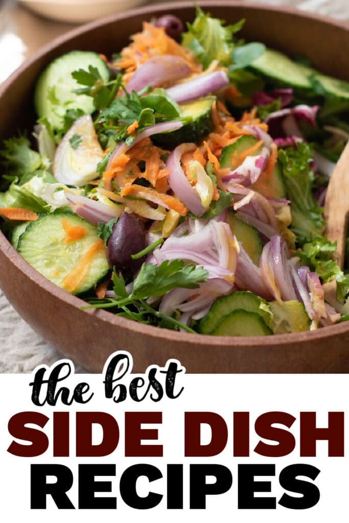 side dish recipes - Baby Calamari Garden Salad