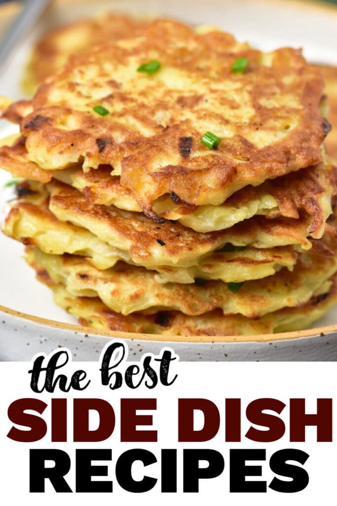 side dish recipes - Crispy Potato Latkes