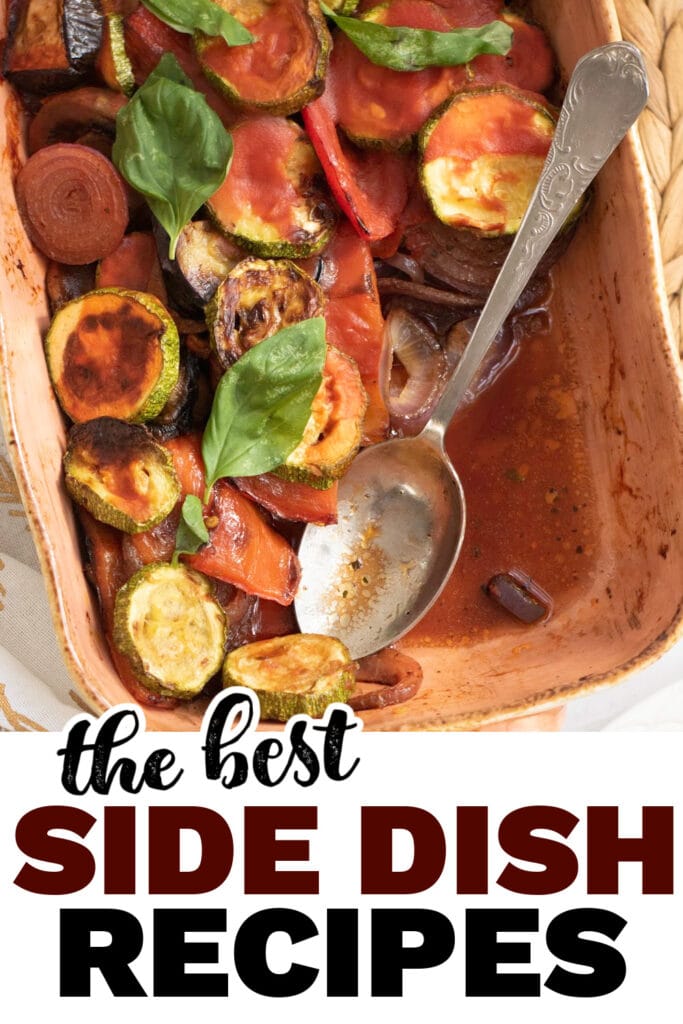 side dish recipes - Oven-Baked Ratatouille Casserole