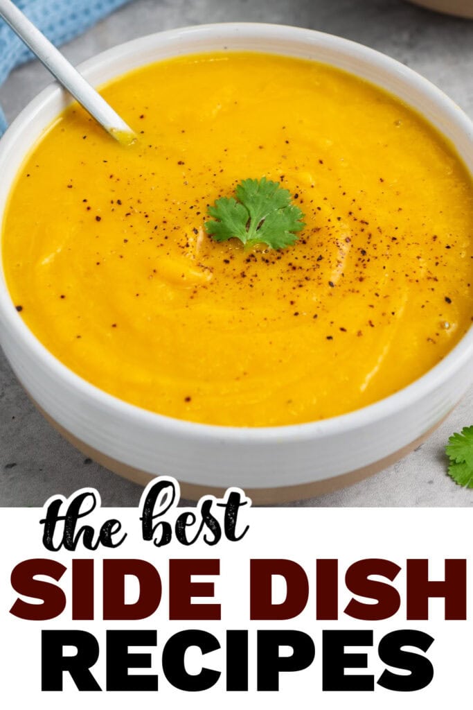 side dish recipes - Slow Cooker Vegan Butternut Squash Soup