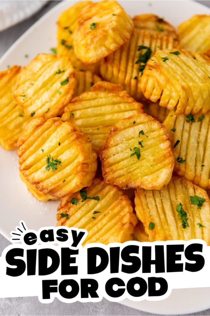 side dishes for cod - Air Fryer Accordion Potatoes