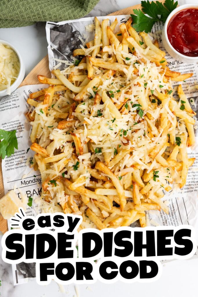 side dishes for cod - Air Fryer Parmesan Truffle Fries