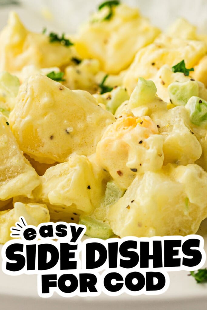 side dishes for cod - Classic American Potato Salad