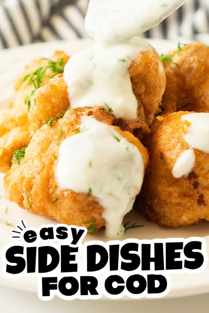 side dishes for cod - Crispy Cauliflower Bites